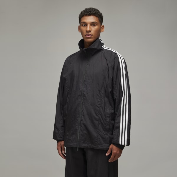 Y-3 アウターコート adidas ヨウジヤマモト×アディダス“黒”の防水ウェア「Y-3 アトリエ