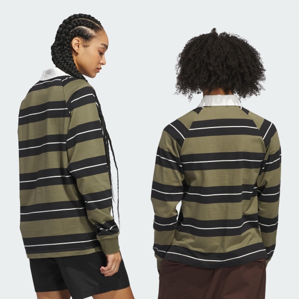 Verde Polera de Rugby Shmoofoil