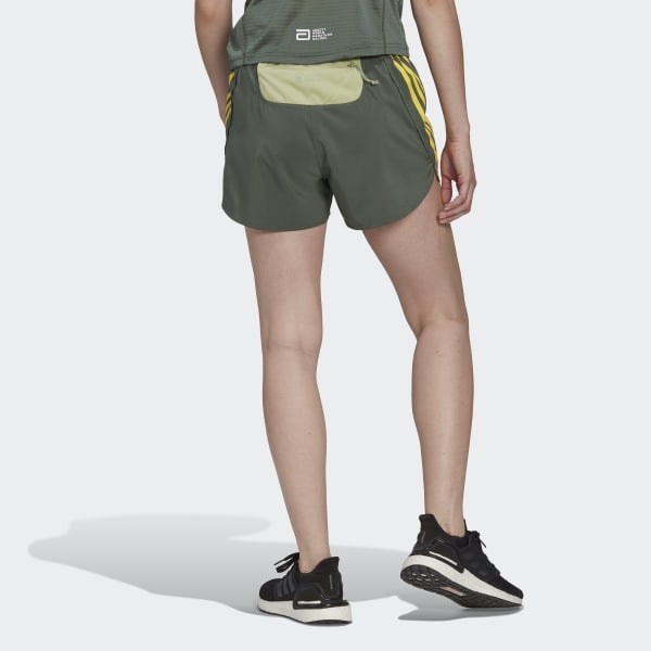 Grun Run Icons 3-Streifen Running Shorts EBT22