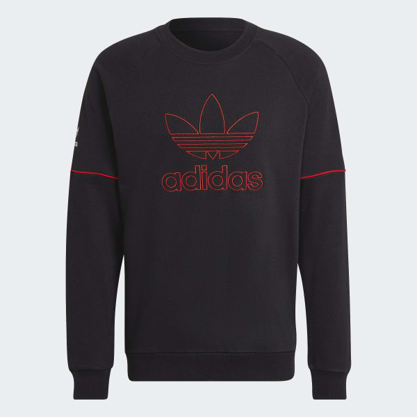 Sort Manchester United French Terry sweater DB781