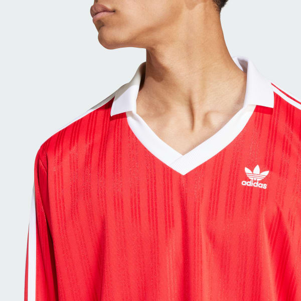 Adicolor Pique Football Long Sleeve Tee