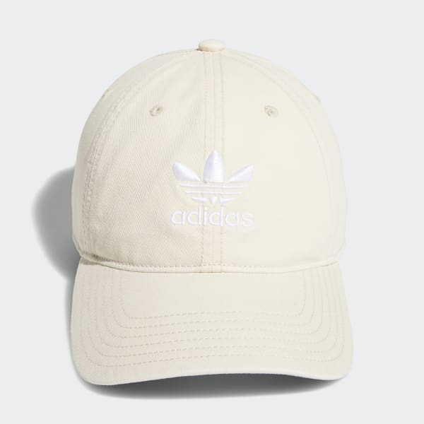 White Relaxed Strap-Back Hat FZ8488X