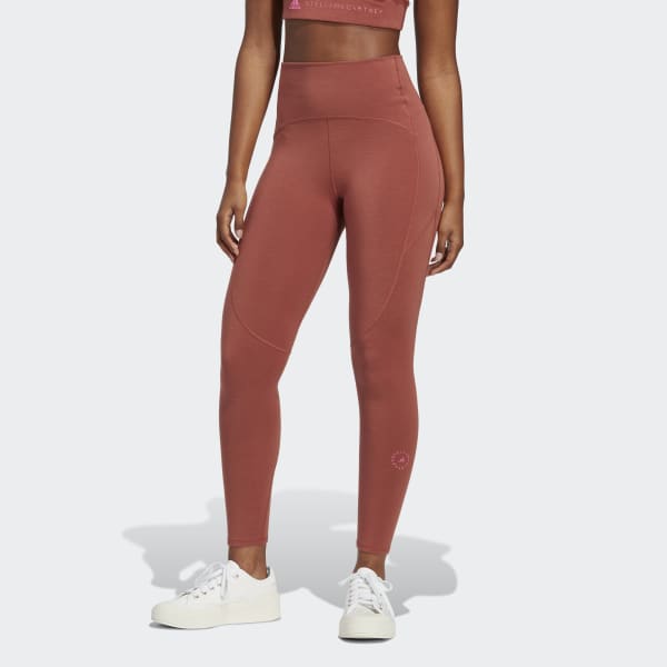 adidas Stella McCartney 7/8 Leggings - Red | adidas Belgium