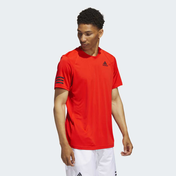 Laranja T-shirt 3-Stripes Club Tennis