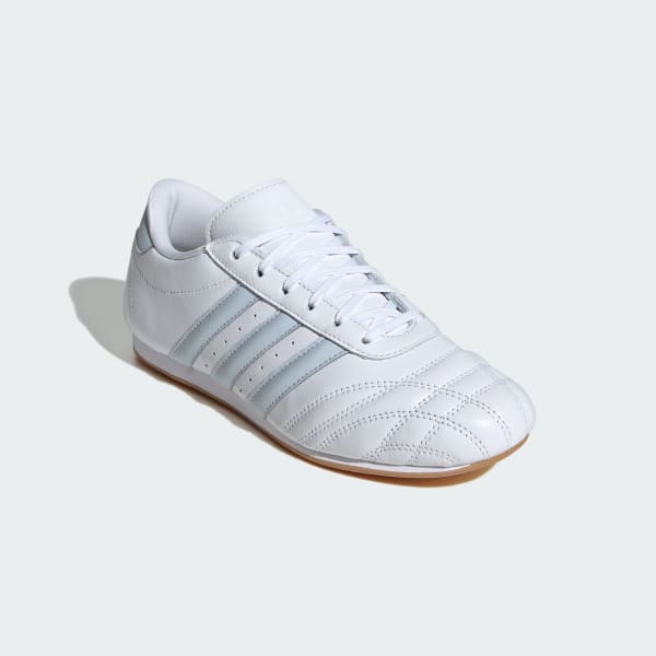 Blanc Chaussure lacets Adidas Taekwondo