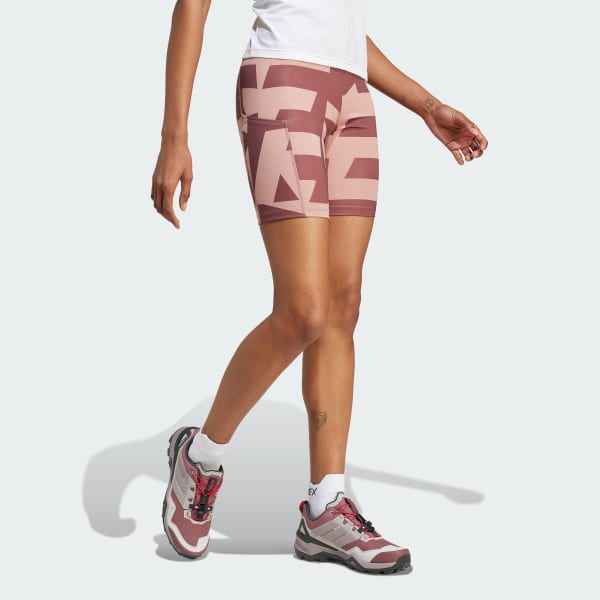 Rosa Terrex Multi 8-Inch Tight Shorts Printed