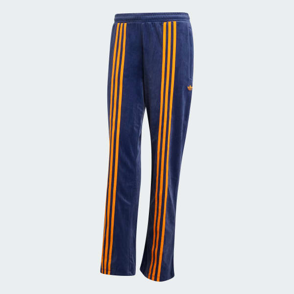 Azul Pantalón 70s Velour