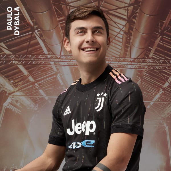 Preto Camisa 2 Juventus 21/22 Authentic JDZ50