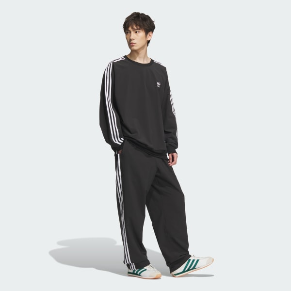 ブラック トラックパンツ（ジャージ）