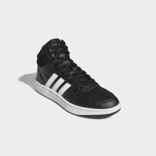 adidas Hoops 3.0 Mid Classic Vintage Shoes - Black | adidas UK