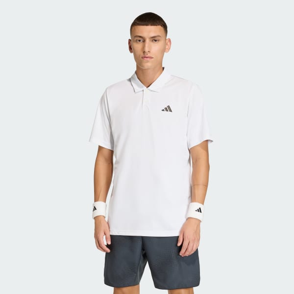 Blanco POLERA CON CUELLO DE TENIS GRAPHIC CLUB CLIMACOOL