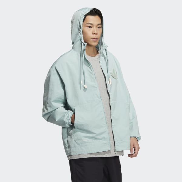 Adidas mint clearance green windbreaker