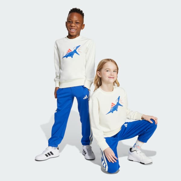 Blanco Conjunto para Niños Pequeños Adiraptor Seasonal Essentials