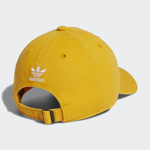 adidas Relaxed Strap-Back Hat - Yellow | Men's Lifestyle | adidas US