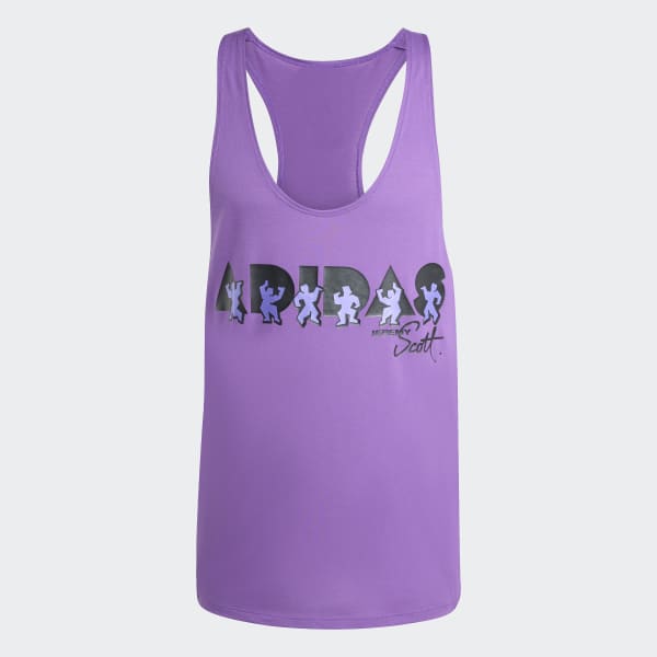 adidas X Jeremy Scott Tank Top - Purple | Free Shipping with