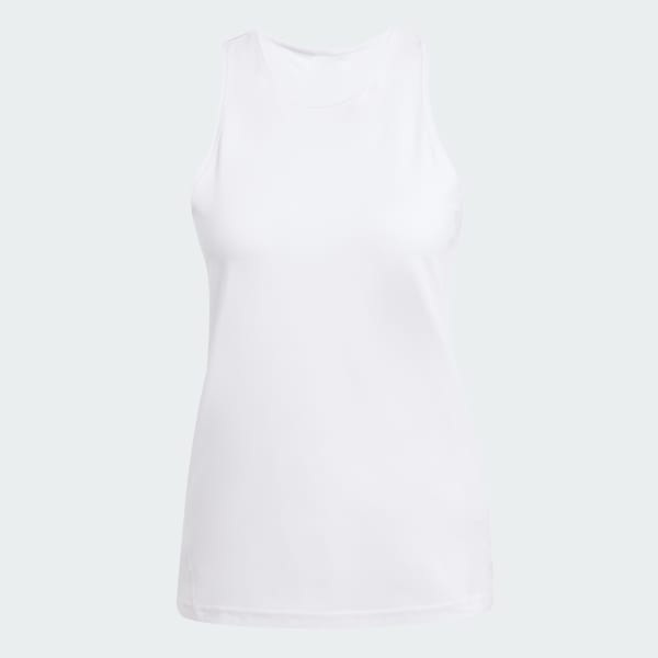 Branco Camisola de Alças para Ténis Climacool Club