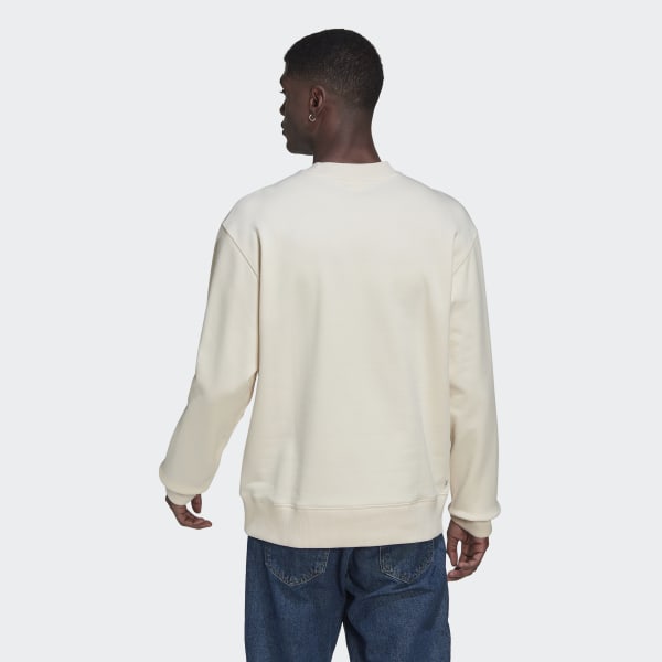 Beige Adicolor Contempo Crew French Terry Sweatshirt