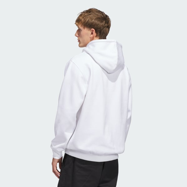 Blanc SWEAT-SHIRT À CAPUCHE LOGO SKATEBOARDING