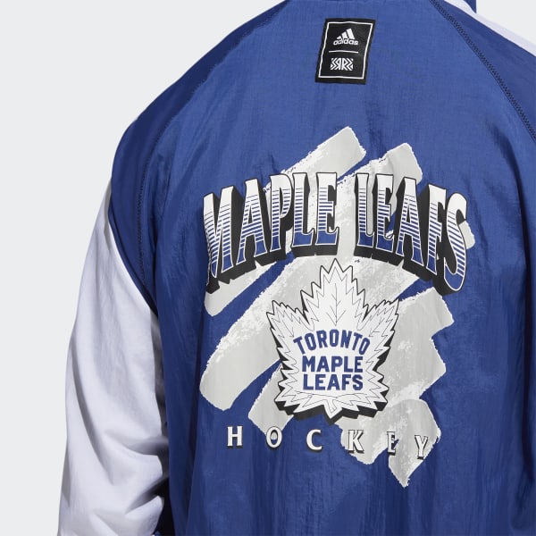 Vintage Toronto Maple Leafs Jacket size Small Snap Up Hockey Coat