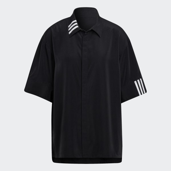 Black Y-3 Short Sleeve Shirt QD280