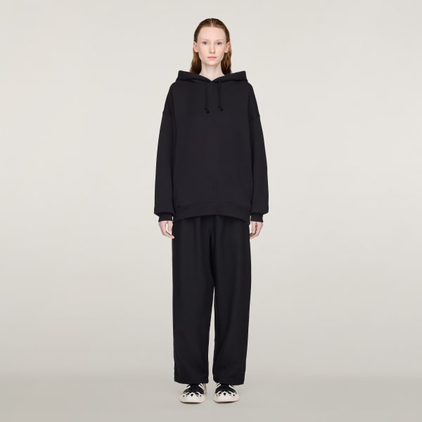 adidas Y-3 Graphic Hoodie - Black | Free Shipping with
