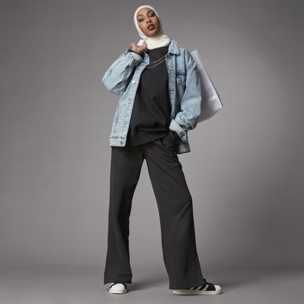 Μαύρο Adicolor Oversized Sweatshirt