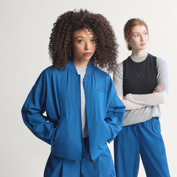 Blu BOMBER ADIDAS Z.N.E.