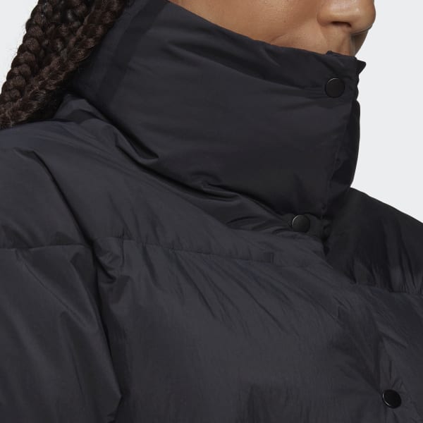 Czerń Puffer Jacket V8826