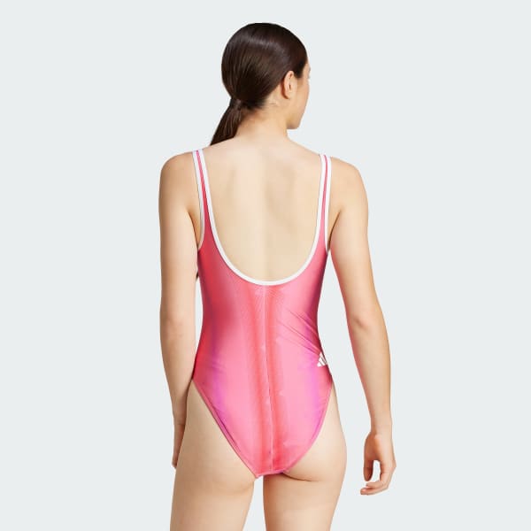 Rosa Tiro U-Back Badeanzug