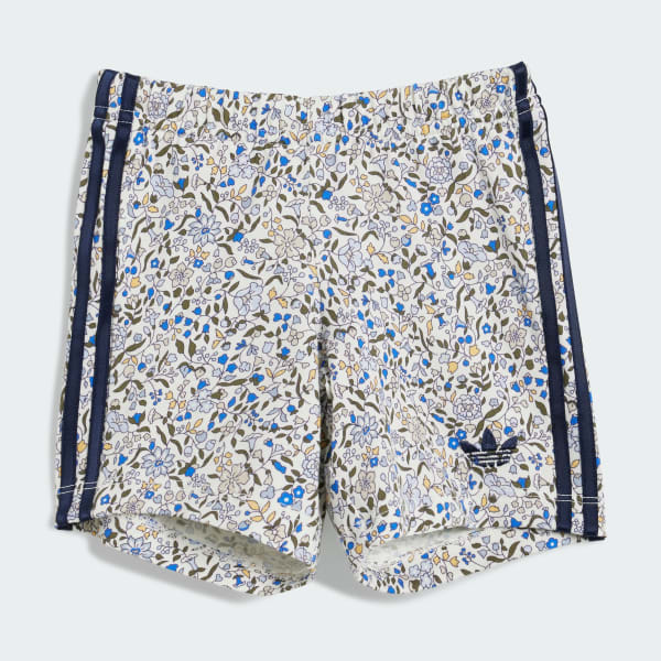 Azul Conjunto de playera y shorts para niños adidas Originals x Liberty London