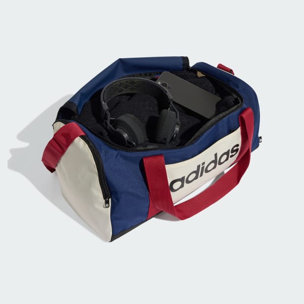 Mau-xanh-da-troi Túi Duffel Linear Colorblock Cỡ Nhỏ