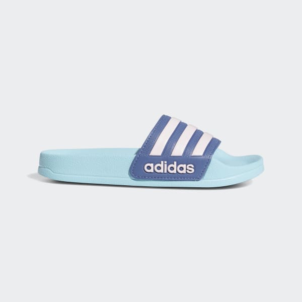 adidas ADILETTE SHOWER SLIDES - Blue | adidas Philippines