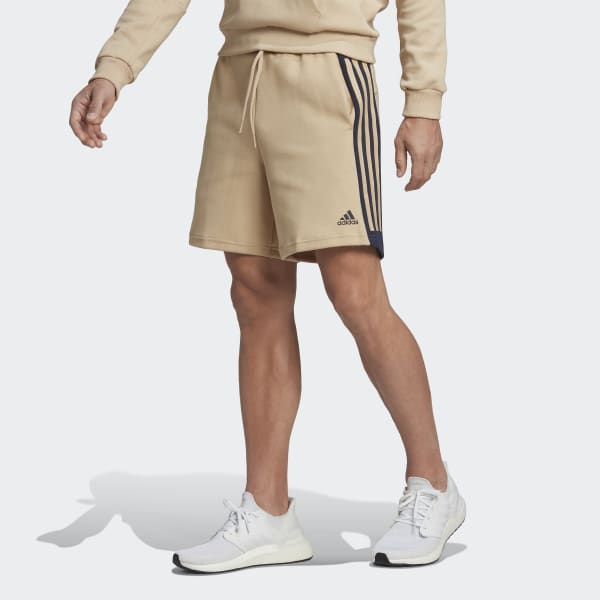 Adidas shorts hot sale beige
