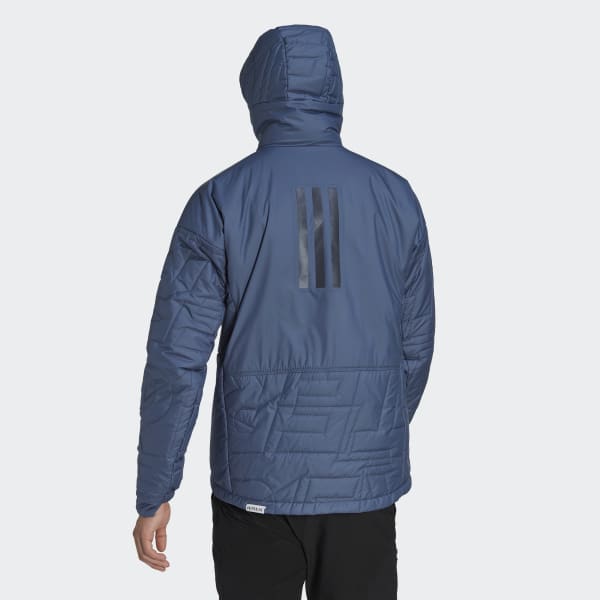 modrá Bunda Terrex MYSHELTER PrimaLoft Hooded Padded