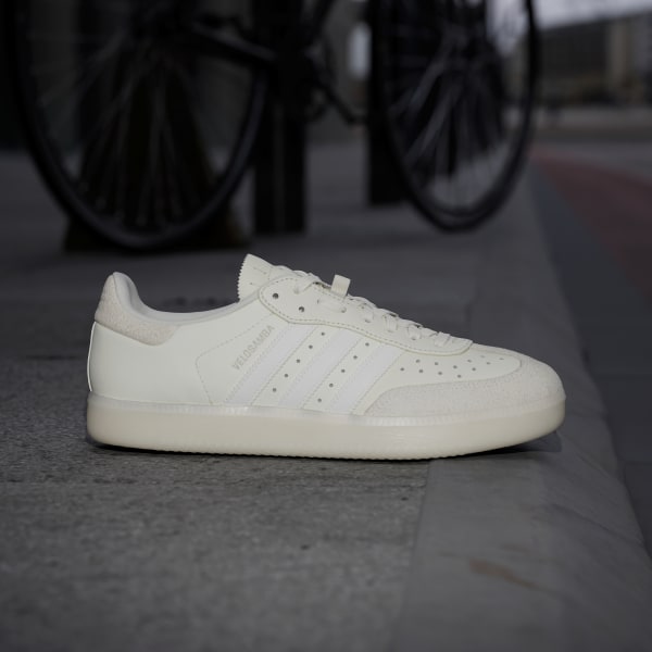White Velosamba Leather Shoes