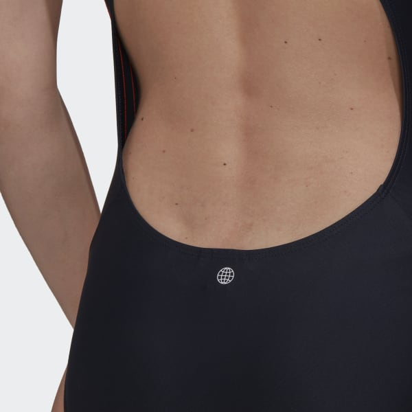 Bleu Maillot de bain SH3.RO Classic 3-Stripes 25367