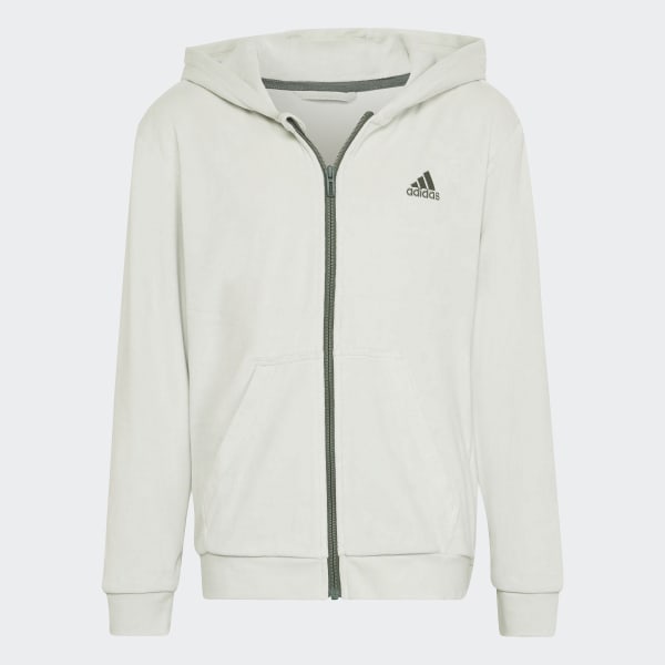 Adidas velour hoodie women's hotsell