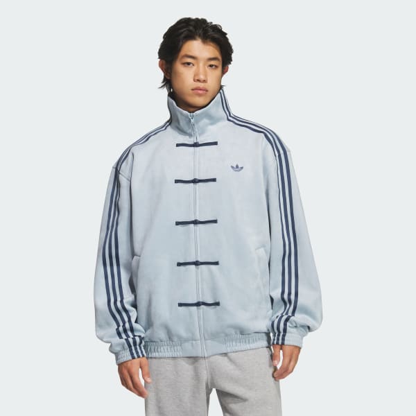 Blau New Chinese Style Track Top