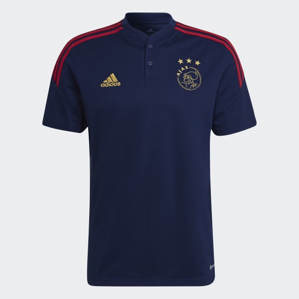 Blauw Ajax Amsterdam Condivo 22 Poloshirt N8967