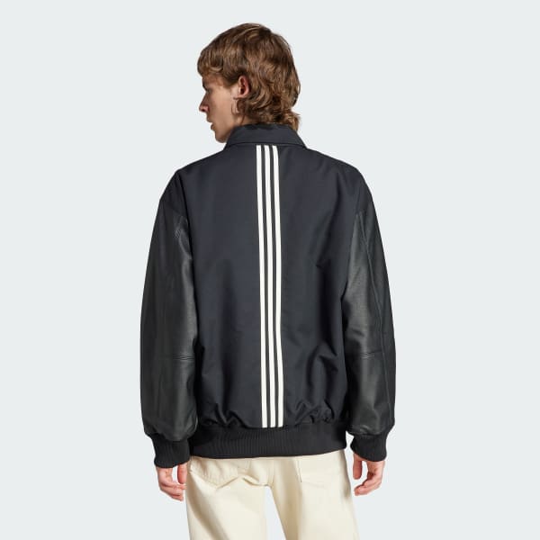 Svart RIFTA Winter Collegiate Jacket