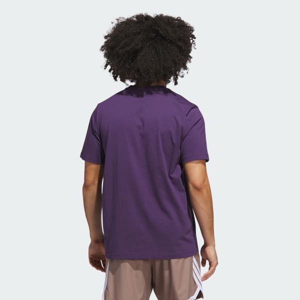 Violeta Playera Graphic de aro de caleidoscopio