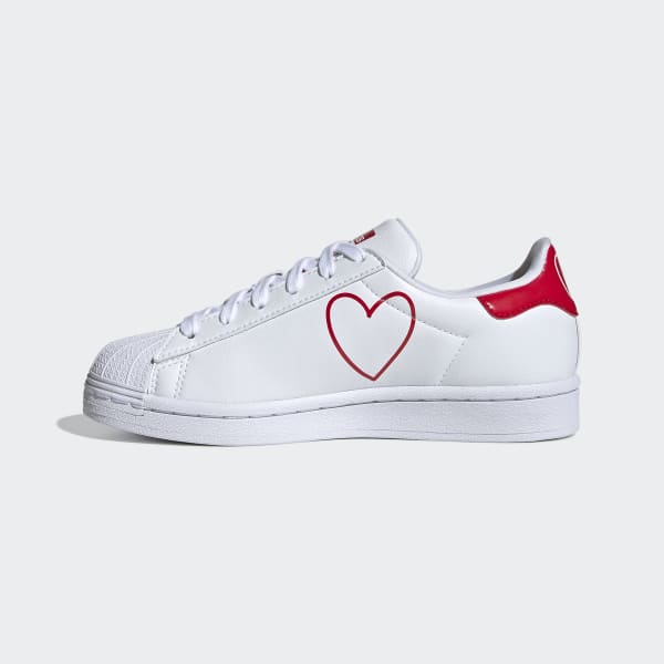 White Superstar Shoes KYQ07