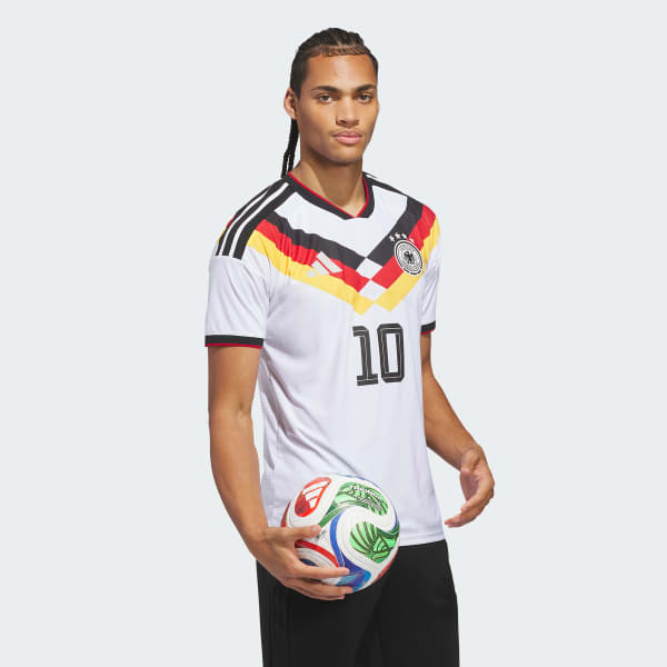 adidas Germany 26 Home Musiala Authentic Jersey - White | Free