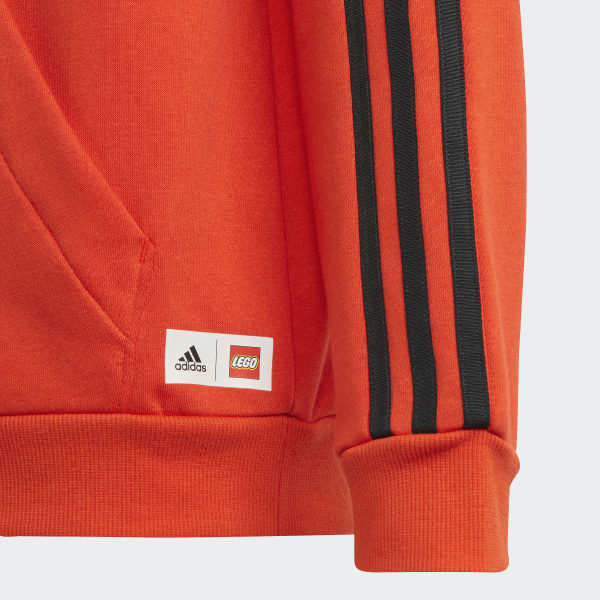Oranje adidas x LEGO® Hooded Sweatshirt