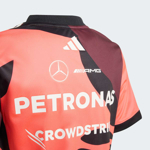Adidas Mercedes - AMG Petronas Formula One Team Driver Jersey Replica Summer Pack Kids GLOBAL SHIPPING