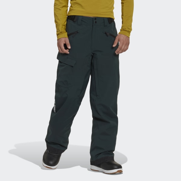 Zielony TERREX RESORT TWO LAYER INSULATED SNOW PANTS