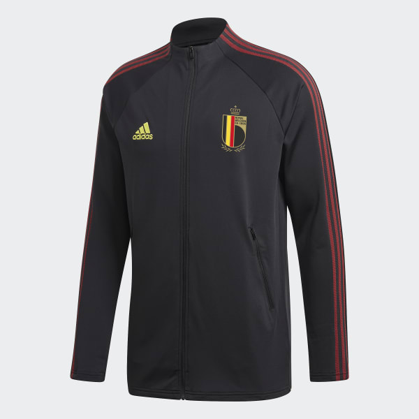 adidas Belgium Anthem Jacket - Black 