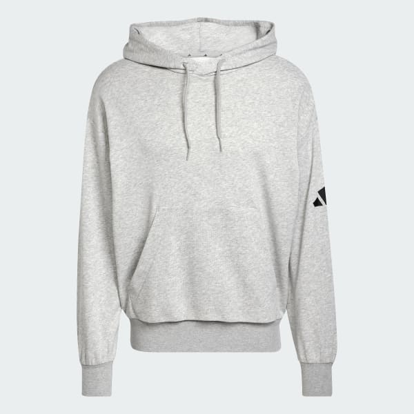 adidas Essentials Loose-Fit 3 Bar Logo French Terry Hoodie adidas Essentials Loose-Fit 3 Bar Logo French Terry Hoodie