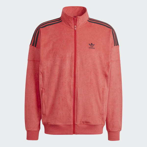 - Men\'s Classics Red Lifestyle | | Track adidas US Adicolor Jacket adidas Plush