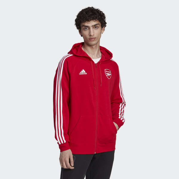 Casaco com Capuz ADN do Arsenal Vermelho | adidas Portugal